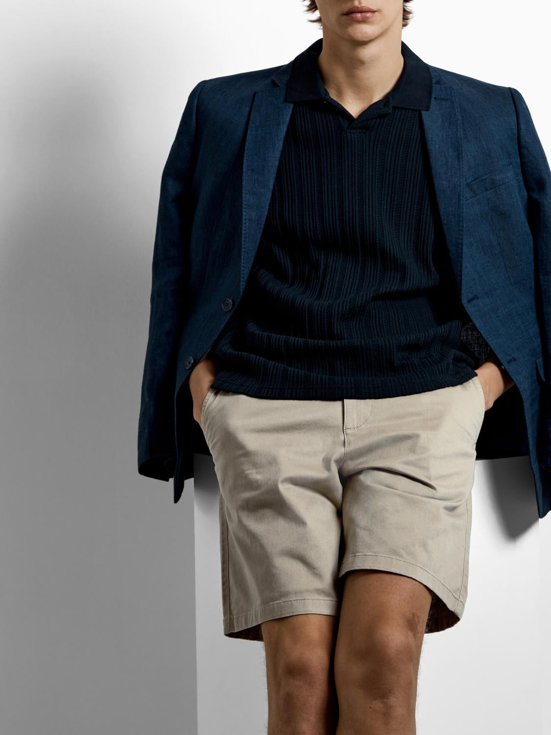 Bill Flex Shorts - Beige/ Chinchilla